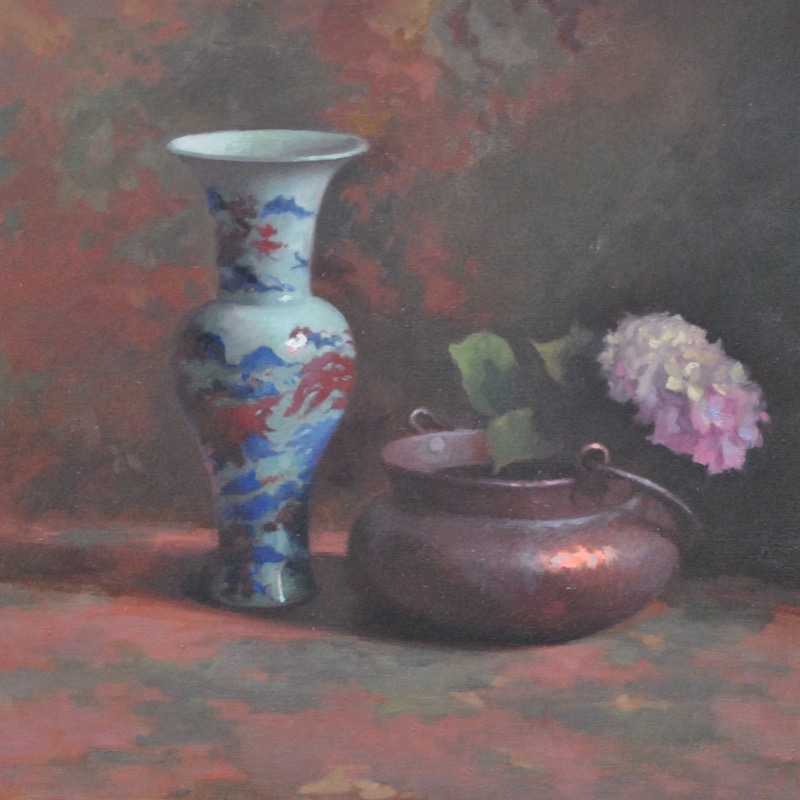 Vase_with_copper_and_hydrangea