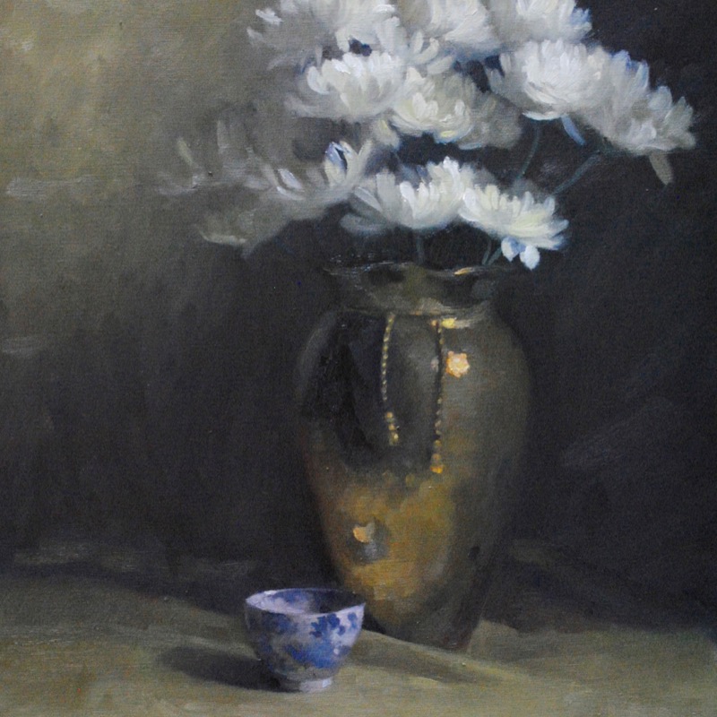 White_chrysanthemums
